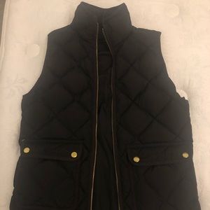 LAST CHANCE Black j crew vest